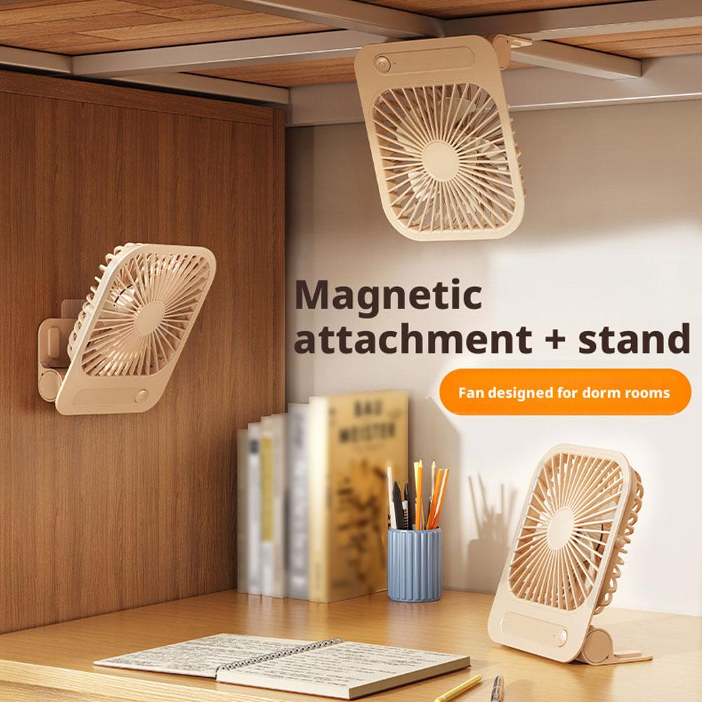 Office Furniture Design - Ventilador magnético ultrafino para mesa, ventilador