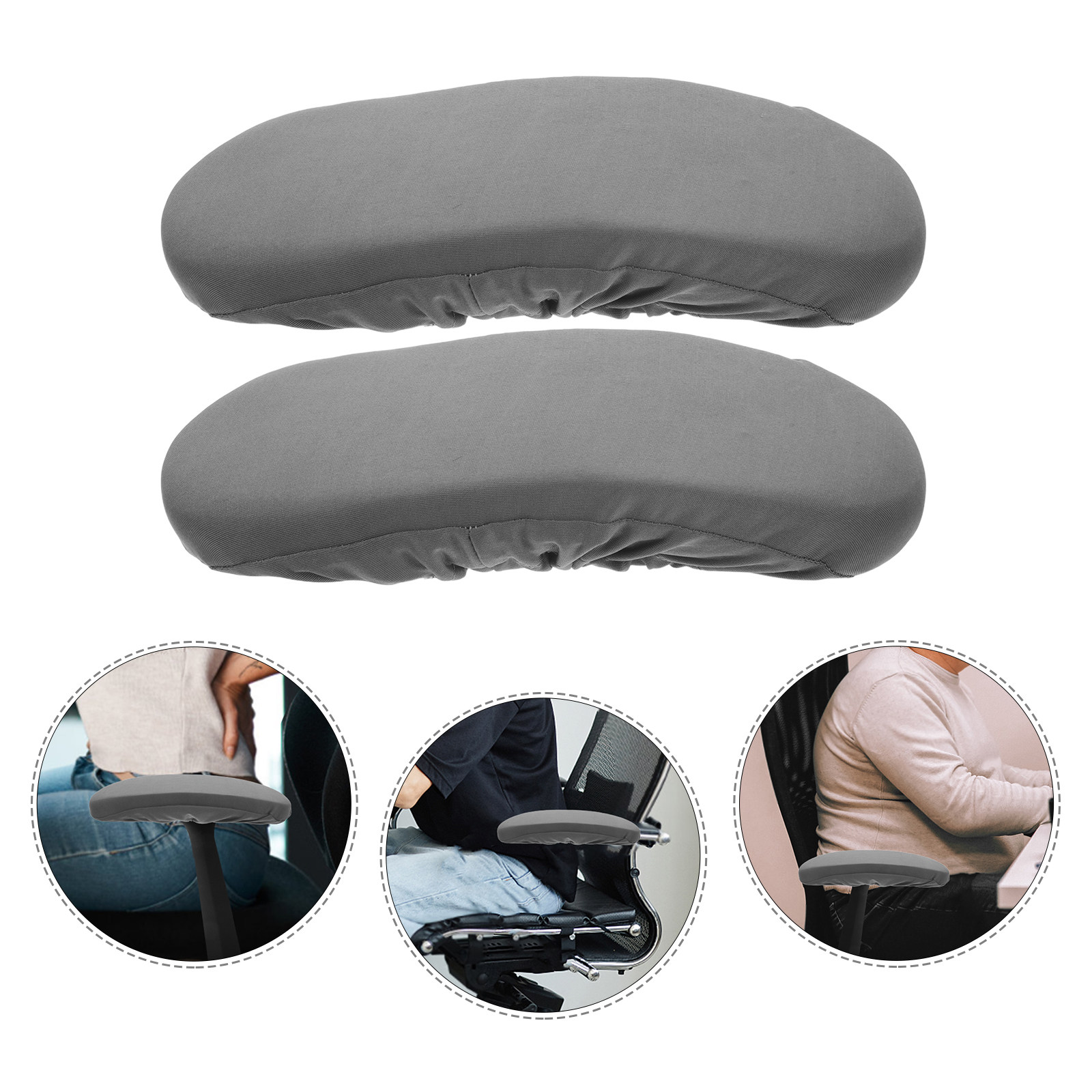 Office X Furniture - Um Par de Almofadas para Braços