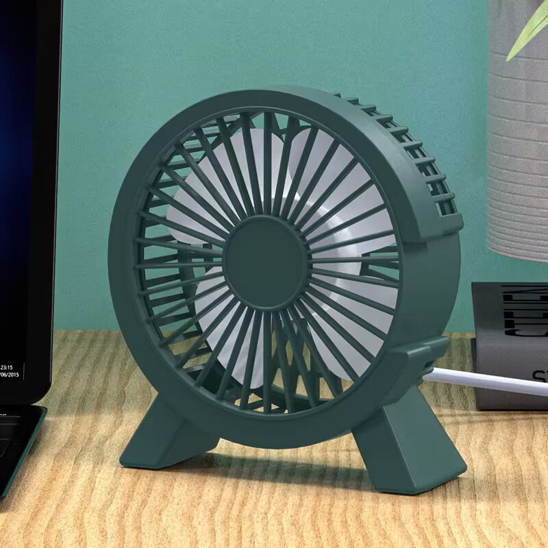 Office Furniture Design - Mini Ventilador de Mesa Recarregável USB