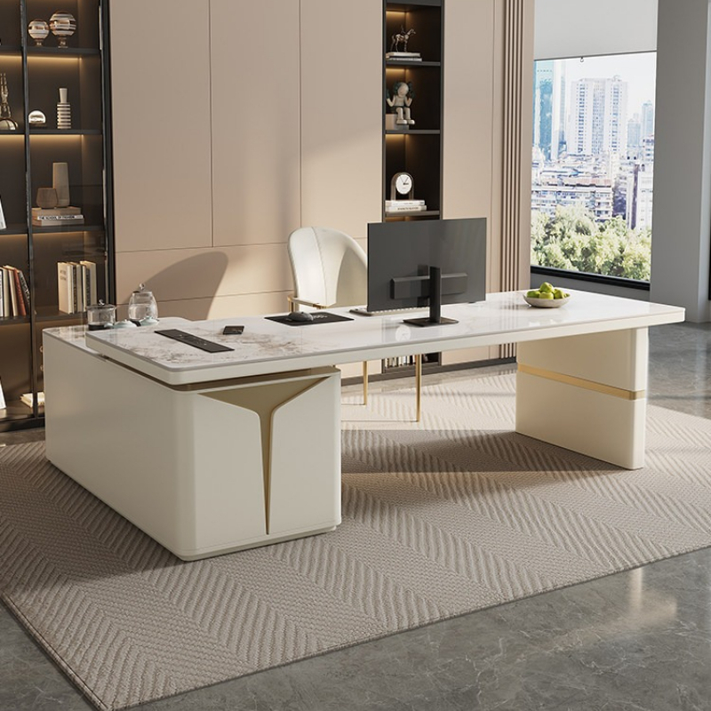 Office Furniture Com - Mesa de Escritório Moderna Multifuncional com