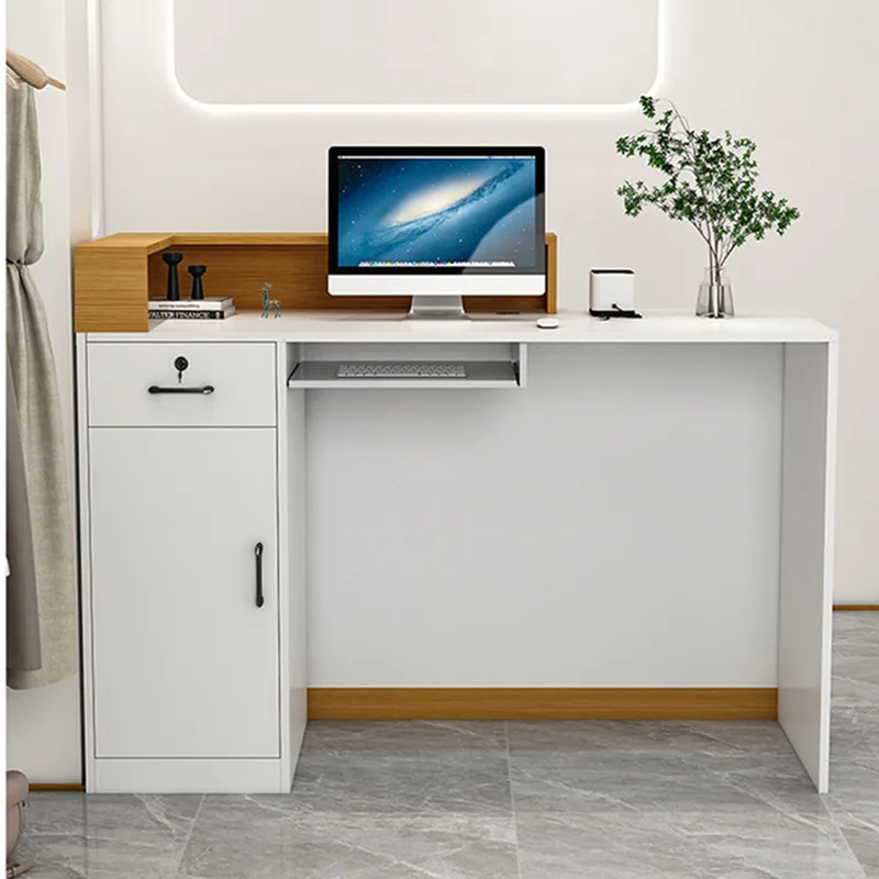 Balcão de Recepção de Hotel em - Office Furniture Design avaliação e preço