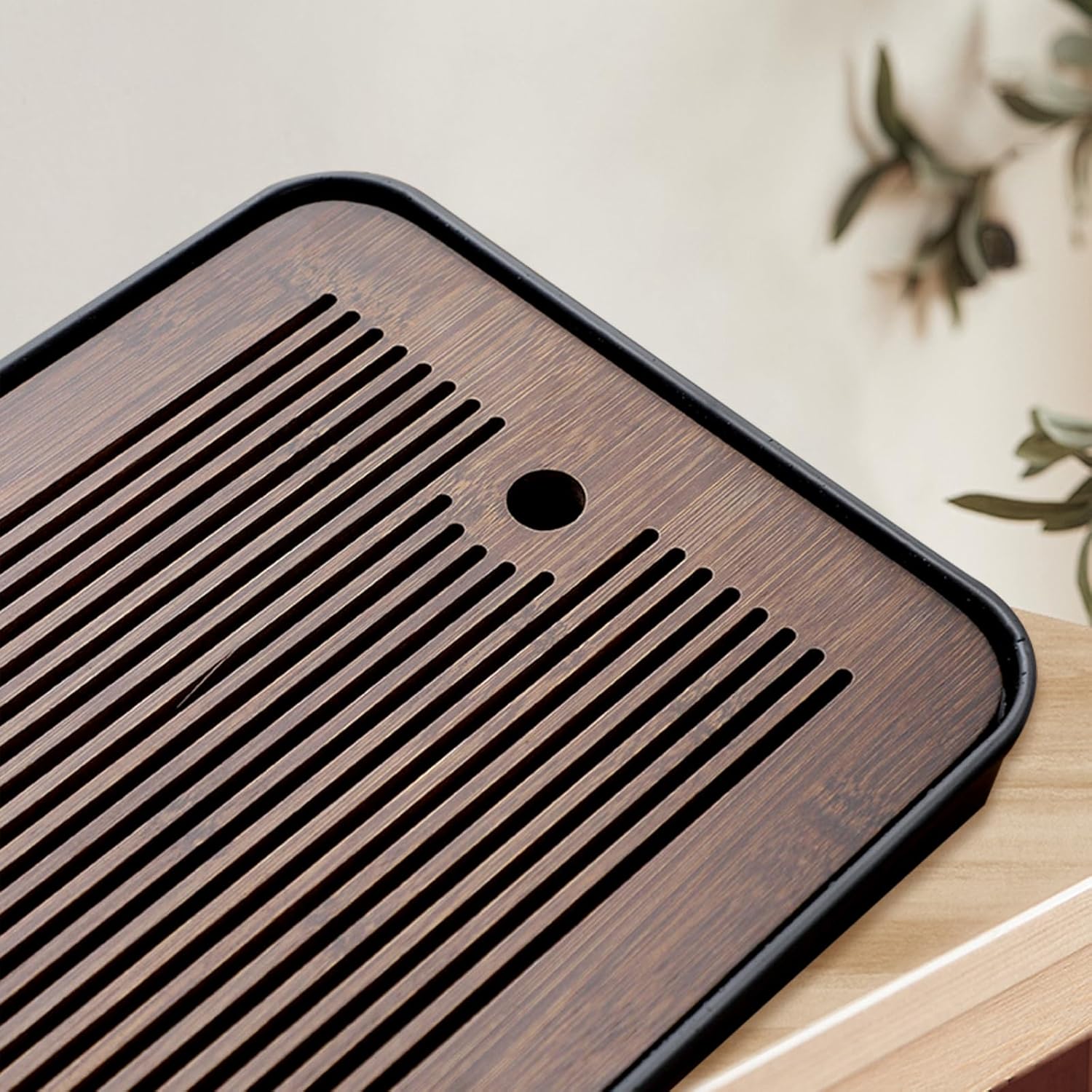 Bandeja de Chá de Bambu Natura - Office Furniture Design avaliação e preço