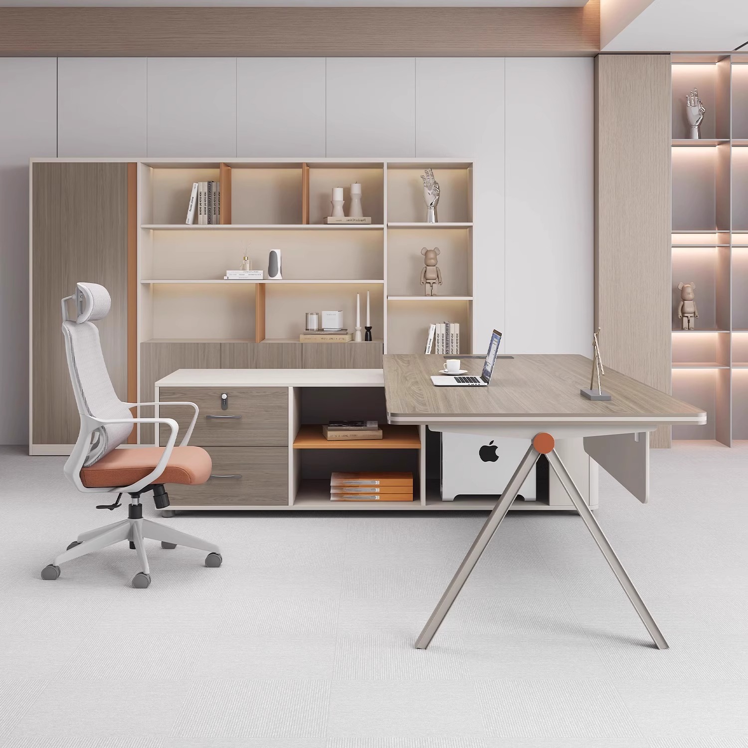 ✗ Mesa de Escritório de Madeir - Office Furniture Com avaliação e preço