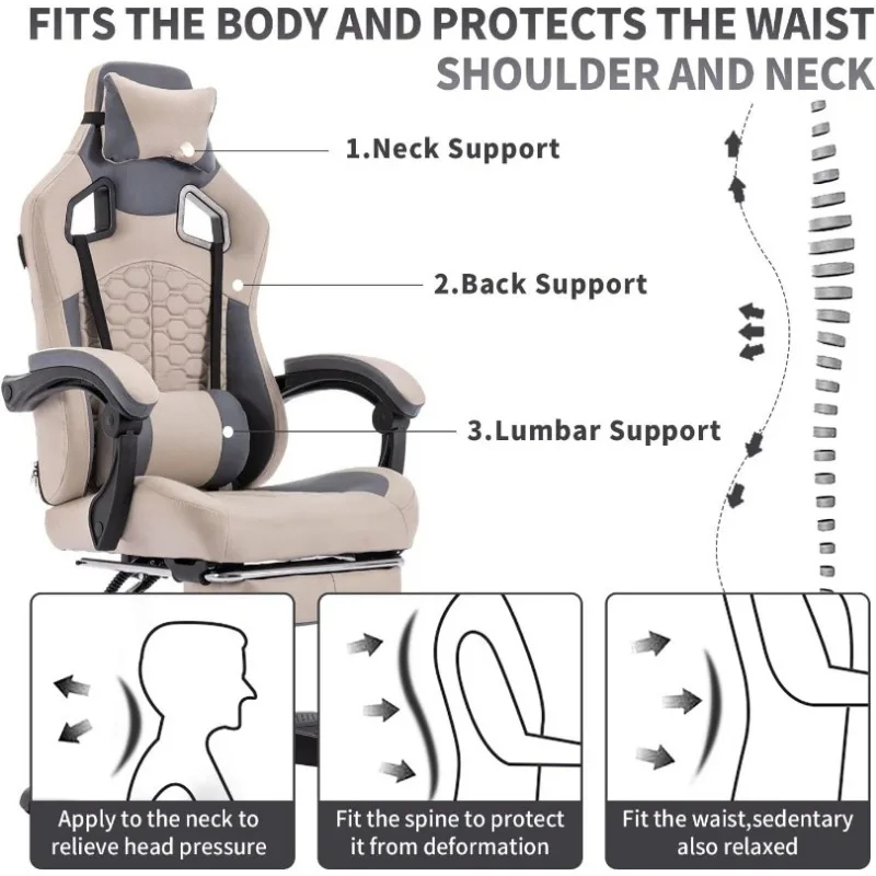 Cadeira Ergonômica Do Jogo Do  - Office Furniture Com avaliação e preço