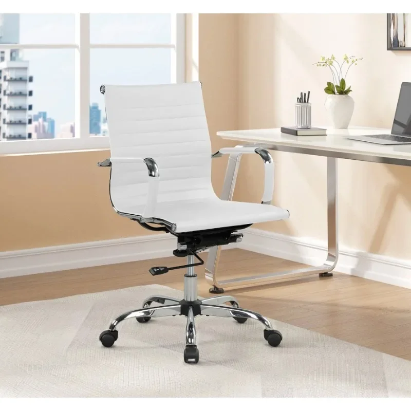 Cadeira de escritório em couro - Office Furniture Com avaliação e preço